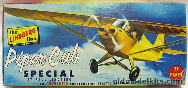 Lindberg 1/48 Piper Cub Special, 501-39 plastic model kit